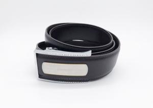 Wholesale Brown Automatic Ratchet Belt , Leather Trendy Mens Belts 100 - 140cm Length from china suppliers