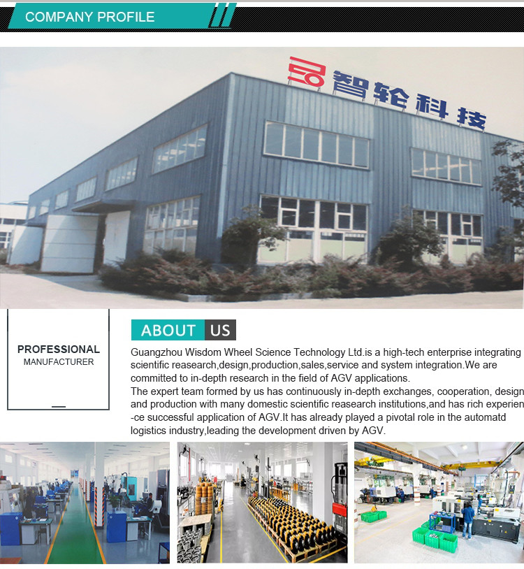 400w 48v All Round Agv Handling Robot Drive Wheels Steering Wheel 40m/min