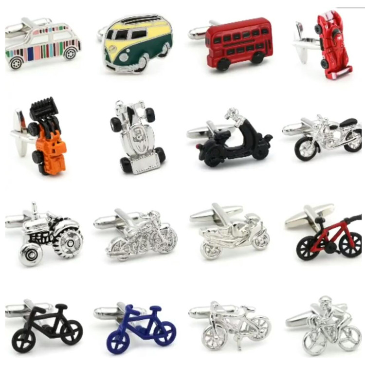 Men Sublimation Cufflinks Set Personalised For Wedding Party