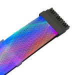 RGB 24 pin motherboard extension cable for pc gaming male to female light sync