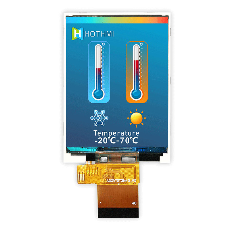 Straight 240x320 TFT Touch Screen 350cd/M2 TFT-H032A3QVTST3N40