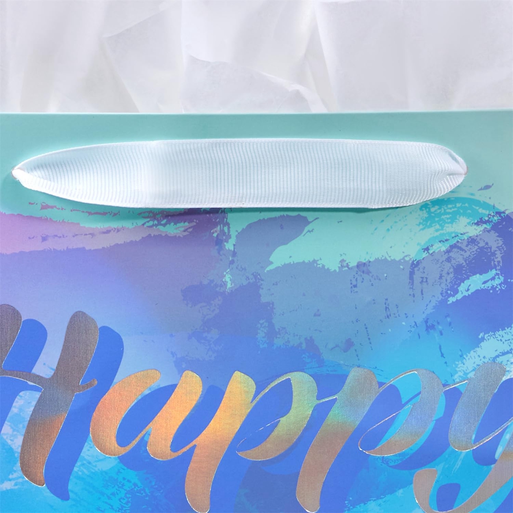 Custom Kids Birthday Party Goodie Treat Paper Bags With Logo For Happy Birthdays