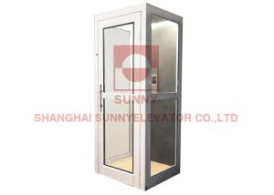 Wholesale Electric Vertical Residential Home Elevators Outdoor Indoor 2 - 4 Floors from china suppliers