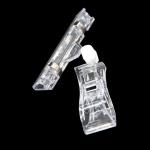 POP　Advertising clip the price tag holder transparent shelves clip