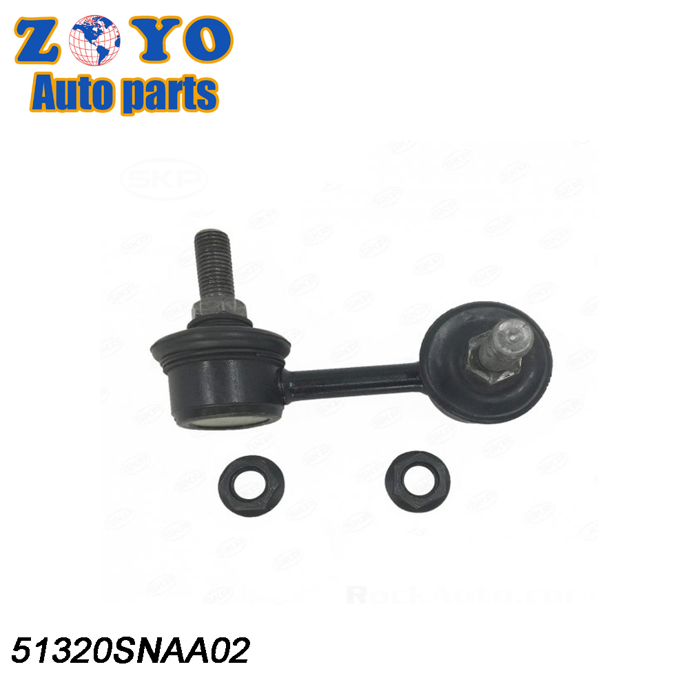 Black E-coating Rear Stabilizer Bar Links for Honda Civic 06-11 Suspension Improvement