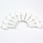 Pediatric ECG Parts 4mm TPU ECG Clip Connector Banana Plug To Snap ECG