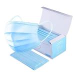 Blue Color Medical Disposable Mask Cotton Yarn With CE / FDA Certificate