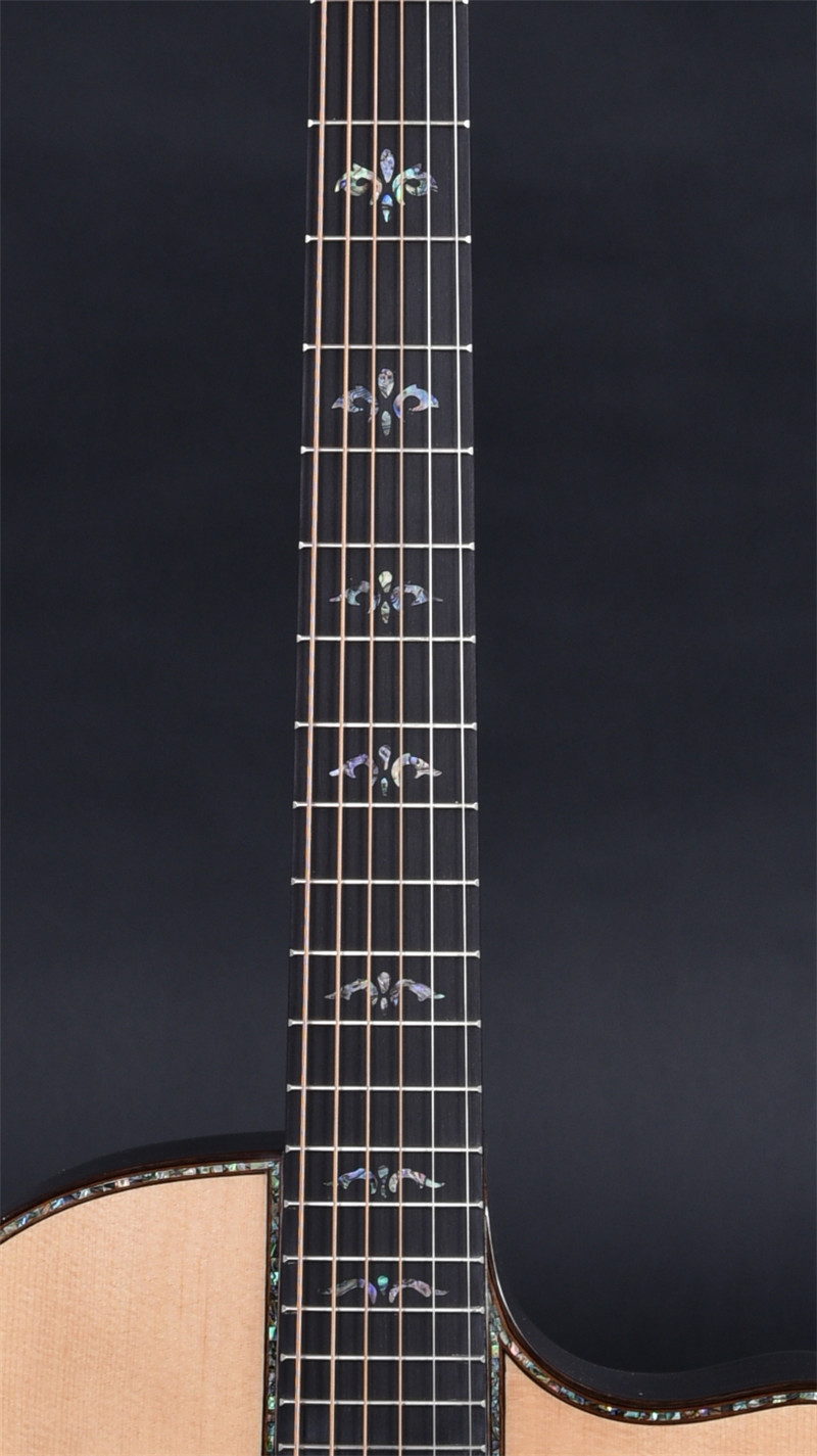 Custom Grand 914c acoustic guitar solid spruce top 914ce acoustic electric guitar B Band A11 eq free shipping acoustic