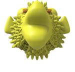 Hot Sale Tough Rubber Dog Teeth Cleaning Sturdy Durable Chew Toys For Pitbulls