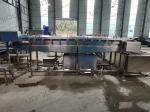 450 KG Green Onion Leek High Pressure Spraying Washing Cleaning Machine at