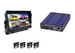 Tamper Proof H.265 4CH AHD 4G Mobile DVR