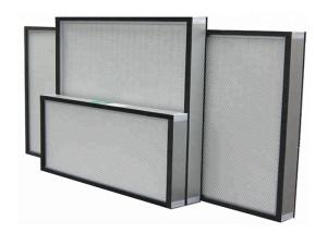 Wholesale Cleanroom Mini Pleat Activated Carbon Air Filter 100-250Pa Resistance from china suppliers