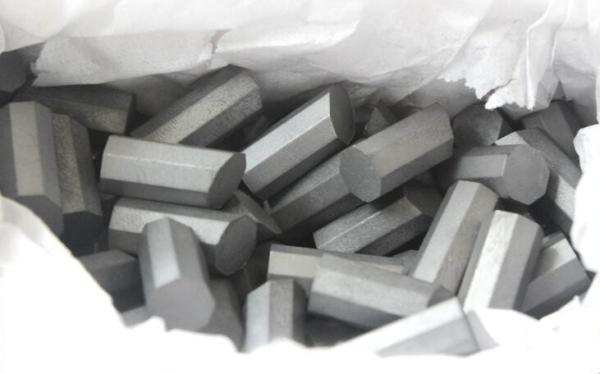 YG3 YG6 YG8 Tungsten Carbide Products Octagonal Column Inserts For Coaling /