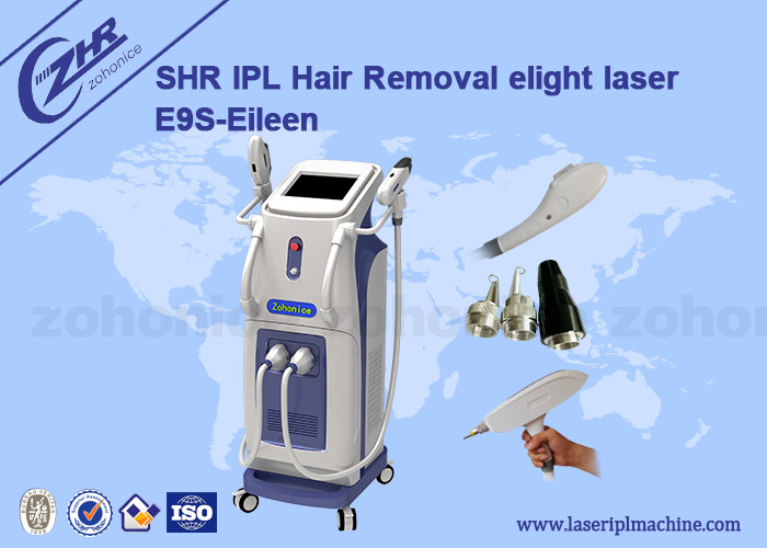 4in1 Mulfifunction RF nd yag laser IPL OPT SHR Professional Painless Laser Hair Removal Machine
