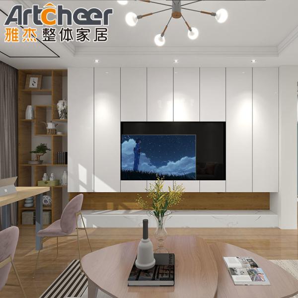 Light Luxury TV Stand Cabinet with Modern Minimalist Design and E0 Grade