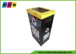 350gsm Coated Corrugated Shop Dump Bins , Logo Printed Cardboard Dump Bins DB018