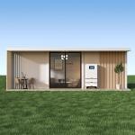 Deluxe Single Room Detachable Small Homes Prefab Office Container House with