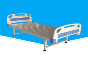 Wholesale Commercial Flat Hospital Bed , Steel Powder Coated Adjustable Hospital Bed from china suppliers