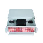 SC LC FTTH Sliding Patch Panel Rack Mount 96C 2U Fiber Optic ODF