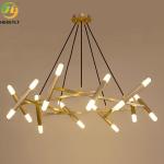 Round Aluminum Plastic Nordic Pendant Light E26 Bulb Base