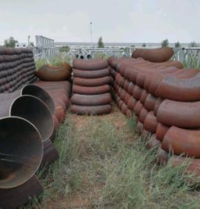 Wholesale 3d 5d ASTM A105 A234 90 Degree Carbon Steel Bend Long Radius Bevel End from china suppliers