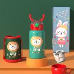 Stainless Steel 17 Oz Unicorn Cups For Kids Cute Insulated Water Bottle With