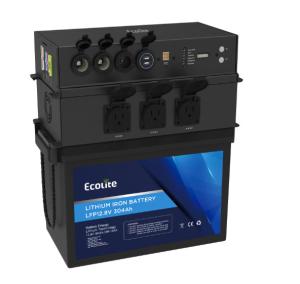 Wholesale Portable 12.8V RV Lithium Battery 300Ah 3840Wh CC / CV Charging Mode from china suppliers