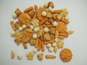 Wholesale Soy Sauce Flavors Crispy Rice Cracker Mix Different Shapes Delicious from china suppliers