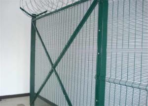 Wholesale Pvc Coated 358 Mesh Fencing Panels Anti Cut &amp; Anti Climb Security Fence from china suppliers