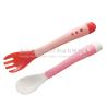 Buy cheap Heat Sensing Thermal Feeding Spoon Baby Kids Weaning Silicone Head Tableware from wholesalers