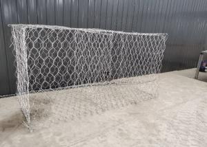 Wholesale 3x1x0.5m 80x100mm Metal Gabion Baskets Riverbank Stability Woven Box from china suppliers