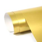 80GSM Silver Vacuum Metallised Paper Gold And Silver Cardstock For Label