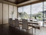 Simple Living Room Villa Furniture Fabric Upholstery Surface Walnut Color