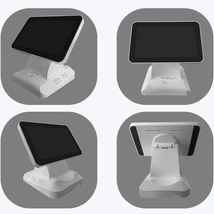 15 inch LED/VFD Win/Android POS Cash Register with Capacitive Touch Screen RAM 8GB DDR3