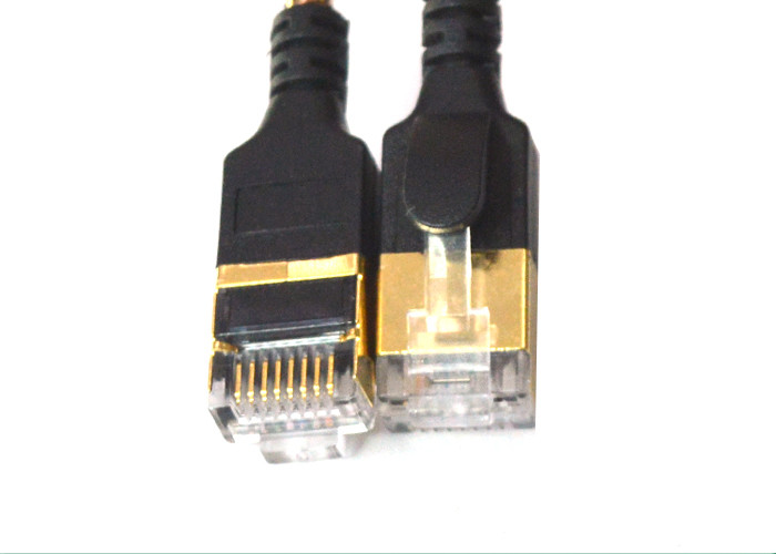 Outdoor Armored LAN Patch Cable Solid GEL Filled Cable , RJ45 patch cord