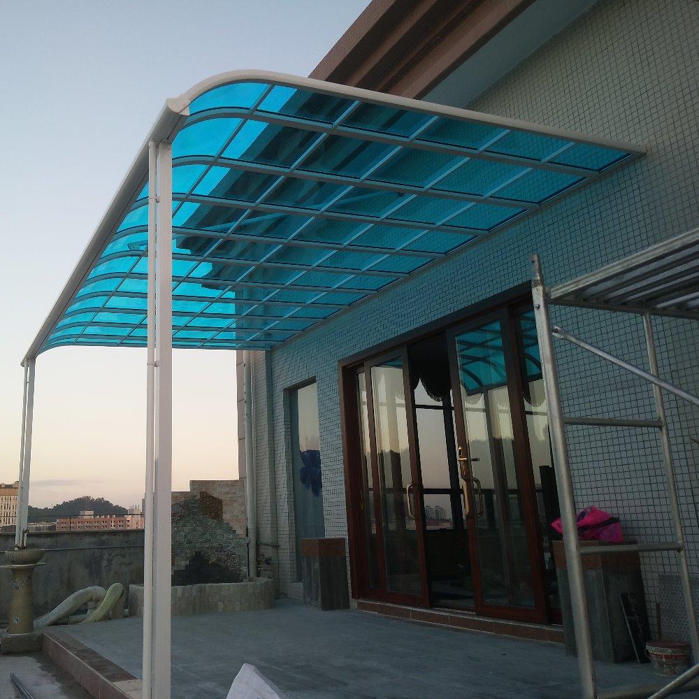 Create Your Dream Patio with a DIY Polycarbonate Awning with Aluminum frame Durable Weather-Resistant and Customizable