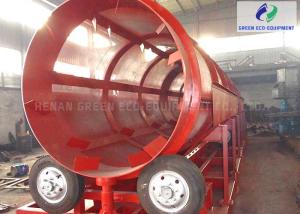 Wholesale Shaftless Rotary Trommel Screen Machine For Woodchips / Compost / Urban Waste from china suppliers
