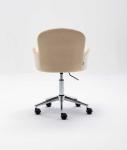 8.6KGS Beige Swivel Chair / Tomile Office Occasional Chairs