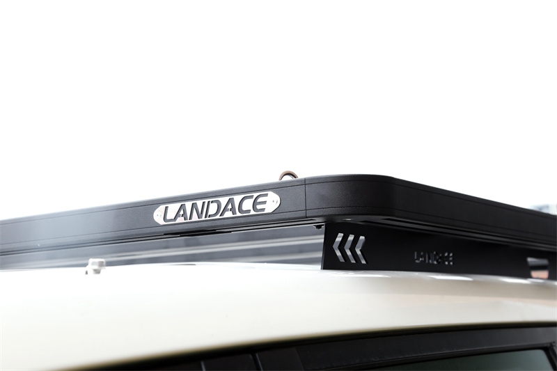 Lightweight Black 4x4 Aluminum Alloy Roof Rack Jeep Wrangler JL with 25kg Capacity