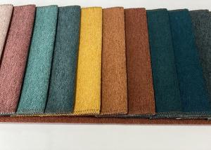 Wholesale Colorful Chenille Furniture Fabric Polyester Linen Textiles from china suppliers