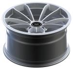 Elegant Shiny Finish Porsche Forged Wheels Durable 21inches Super Concave