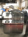 Factory price kitchen bbq easy grill slow 4 burners stainless steel protable gas
