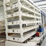 50 Tons Electric Ferry Rail Transfer Cart Material Dye Transport
