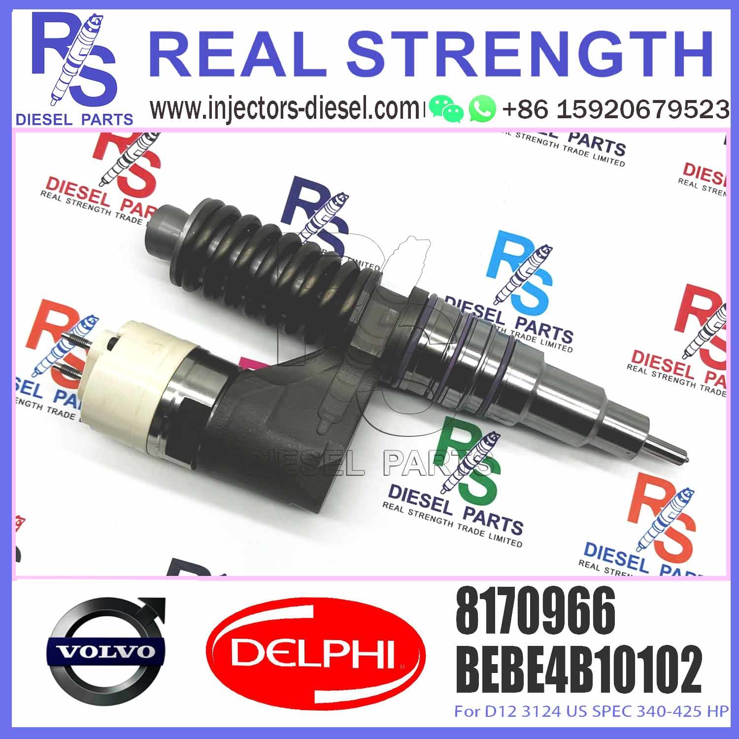 Diesel parts nozzle assembly Pump injector BEBE4B10002 injector 8170966 for diesel engine