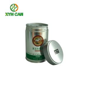 Wholesale Coffee Tin Can Food Grade Certificate Metal Round Box for Instant Coffee Powder coffee bean from china suppliers