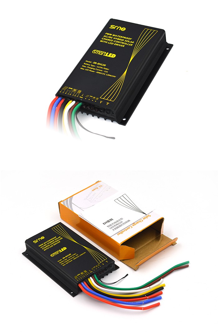Multi Function 60a Mppt Solar Charge Controller IP68 Waterproof Degree