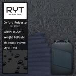 100% Polyester Foamed Fabric For Shoes Handbags Tents Fashionable Backpack And
