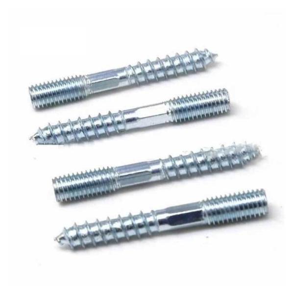 Stainless Steel Fastener Suppliers Double Head Bolt and Pointed Screw for Wood