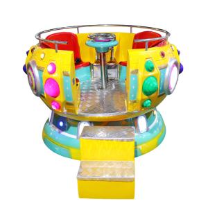 Wholesale Disco Amusement Kiddie Rides Swing Game Machine For Multiplayer Fiberglass + Metal Material from china suppliers