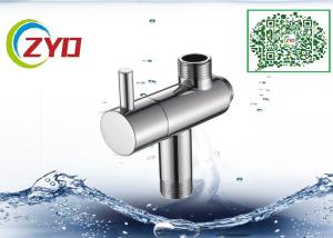 Wholesale Stainless Steel Shower Head Diverter Valve Silver Nickle Plating Finish from china suppliers